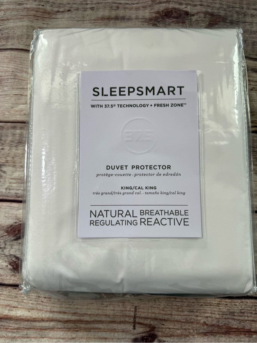 Pottery Barn SleepSmart King/Cal King Duvet Protector 37.5 Technology NEW
